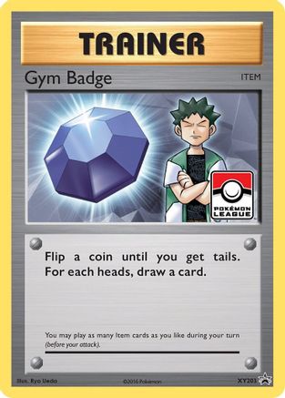 Gym Badge XY203/211 - XY Black Star Promos Holofoil