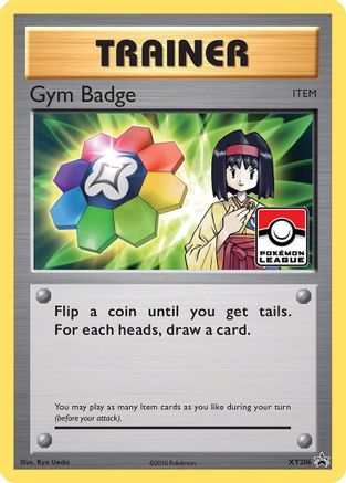 Gym Badge (Erika) XY206 - XY Promos Holofoil - Promo