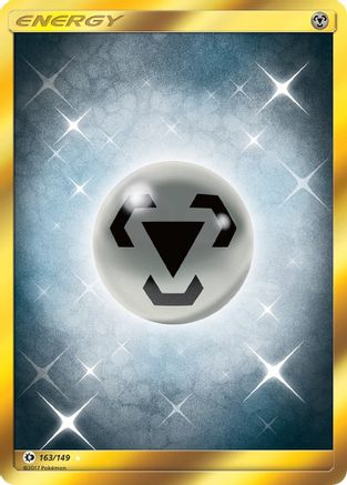 Metal Energy (Secret) (163/149) - SM Base Set Holofoil - Secret Rare