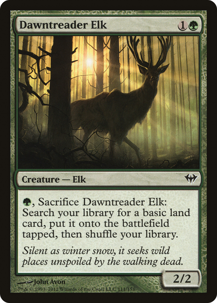 Dawntreader Elk (DKA-111) - Dark Ascension