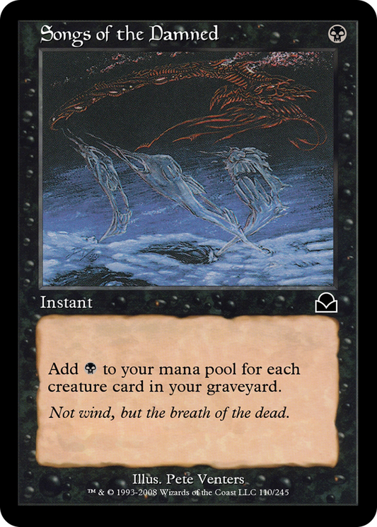 Songs of the Damned (ME2-110) - Masters Edition II Foil