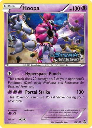 Hoopa (XY Steam Siege Prerelease) XY147 - XY Promos Holofoil - Promo