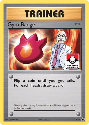 Gym Badge XY209/211 - XY Black Star Promos