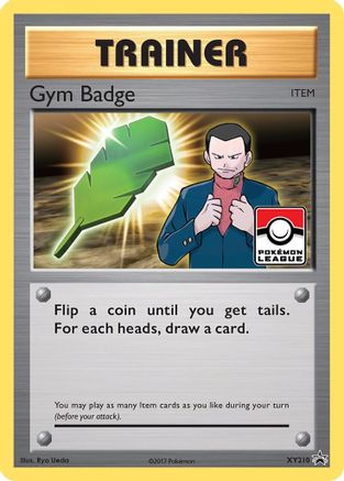 Gym Badge (Giovanni) XY210 - XY Promos Holofoil - Promo
