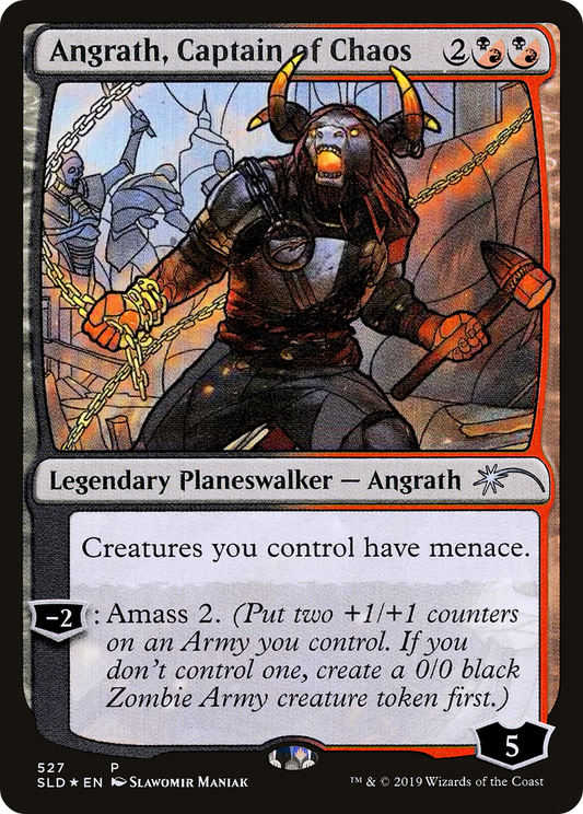 Angrath, Captain of Chaos (SLD-527) - Secret Lair Drop Foil