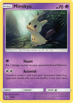 Mimikyu (SM29/248) - SM Promos Holofoil - Promo