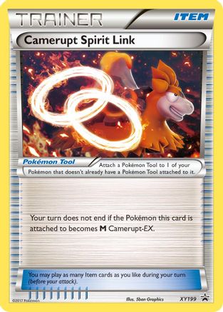 Camerupt Spirit Link XY199/211 - XY Black Star Promos