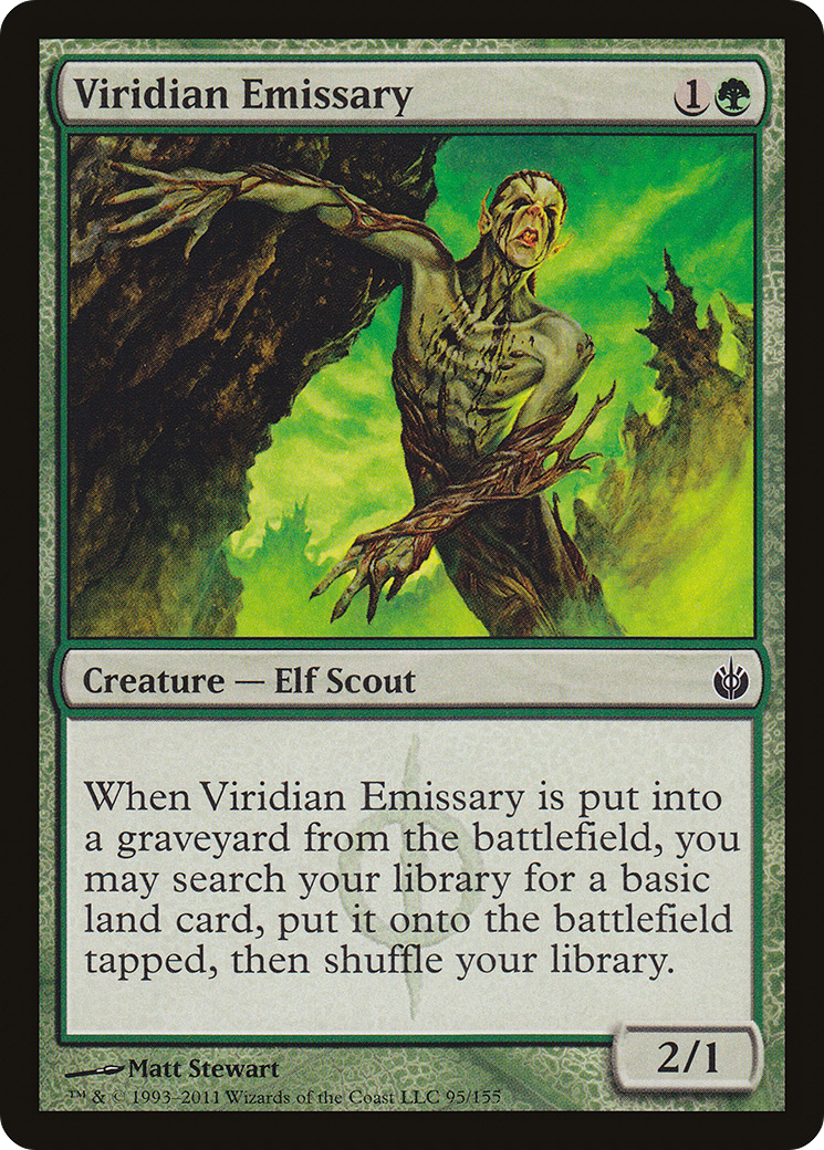 Viridian Emissary (MBS-095) - Mirrodin Besieged