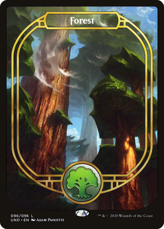 Forest (UND-096) - Unsanctioned Foil