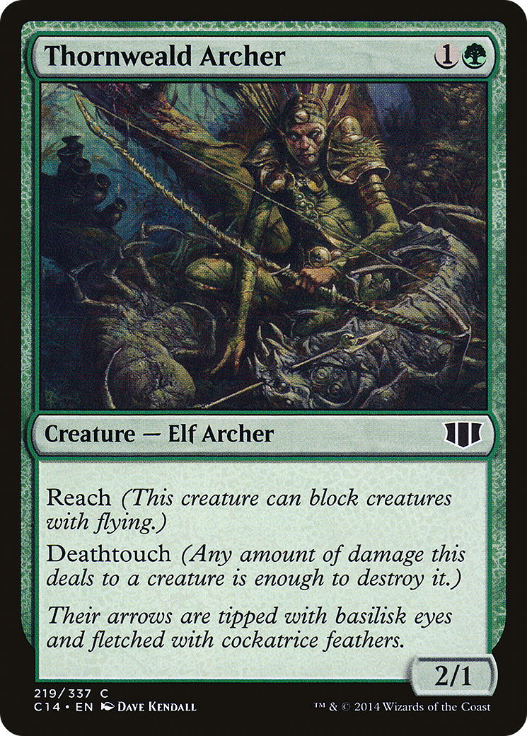 Thornweald Archer (C14-219) - Commander 2014