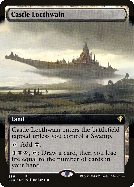Castle Locthwain (ELD-389) - Throne of Eldraine: (Extended Art)