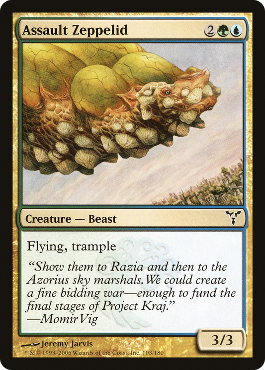 Assault Zeppelid (DIS-103) - Dissension
