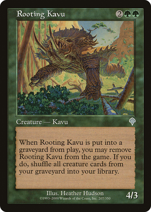 Rooting Kavu (INV-207) - Invasion Foil