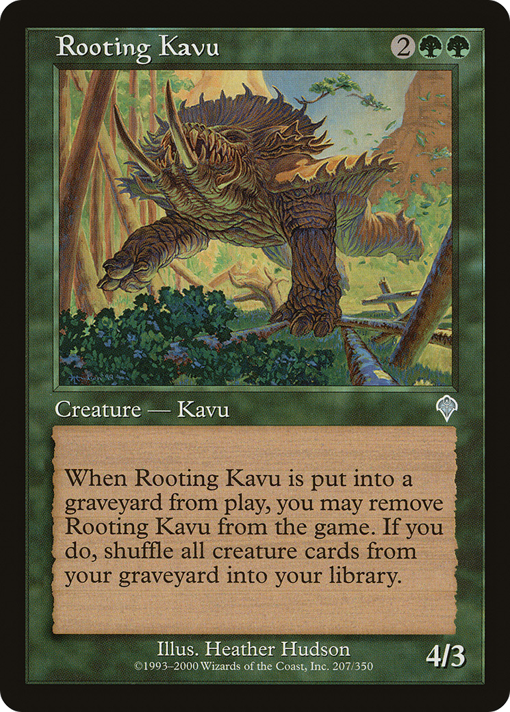 Rooting Kavu (INV-207) - Invasion