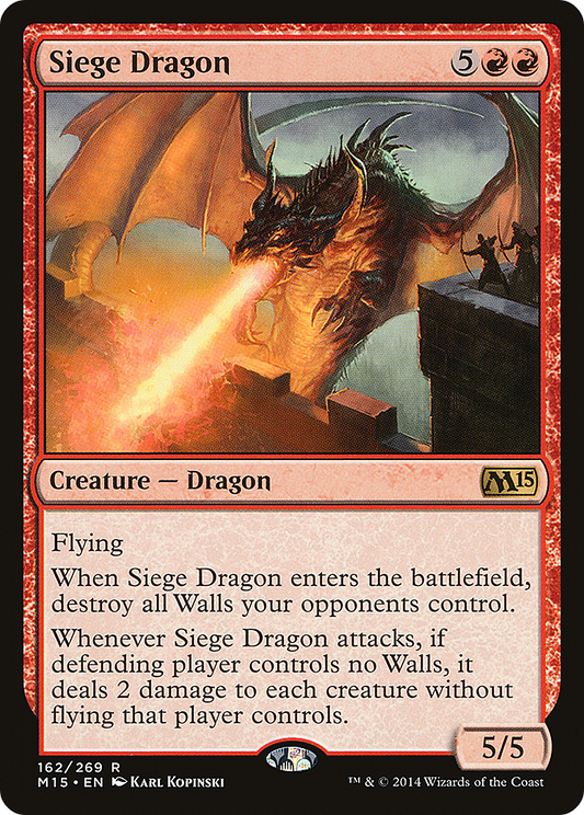 Siege Dragon (M15-162) - Magic 2015