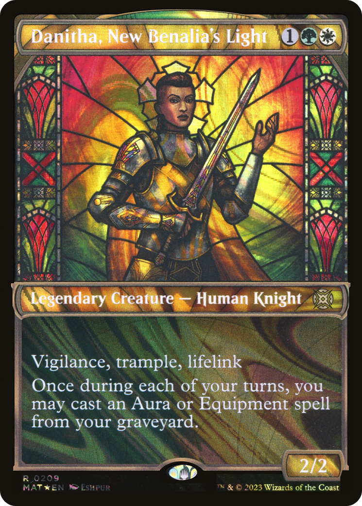 Danitha, New Benalia's Light (MAT-209) - March of the Machine: The Aftermath: (Showcase) Foil