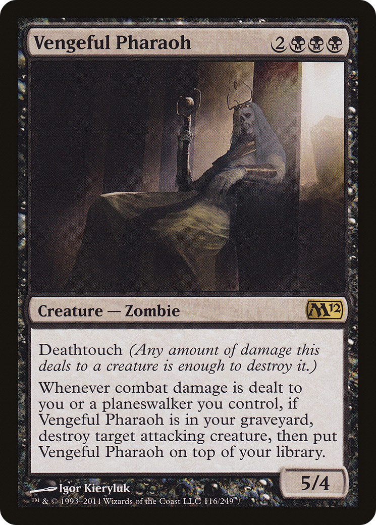 Vengeful Pharaoh (M12-116) - Magic 2012