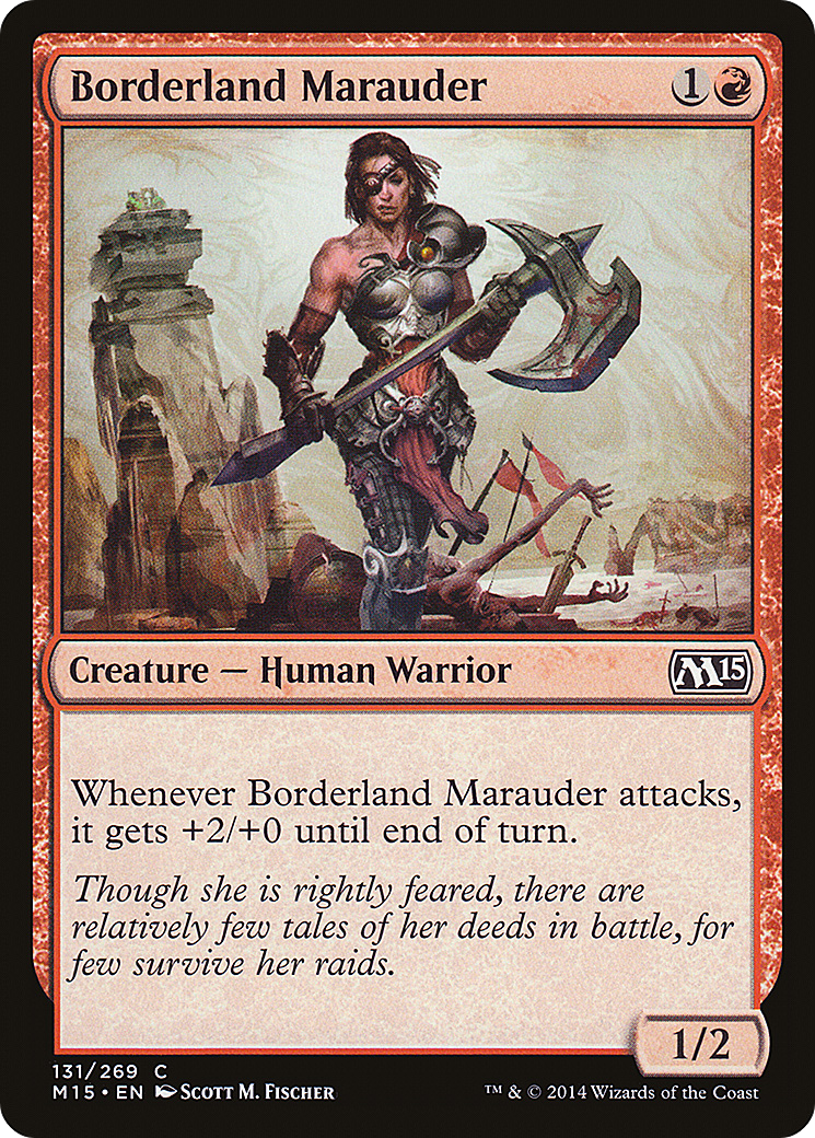 Borderland Marauder (M15-131) - Magic 2015