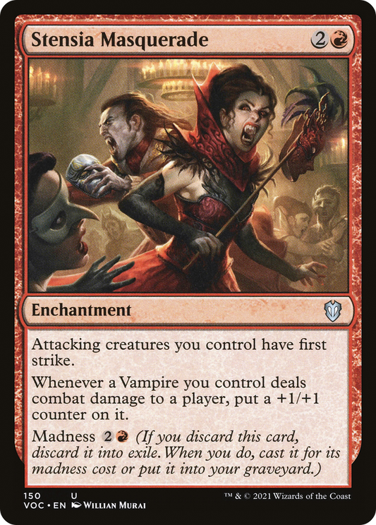 Stensia Masquerade (VOC-150) - Crimson Vow Commander