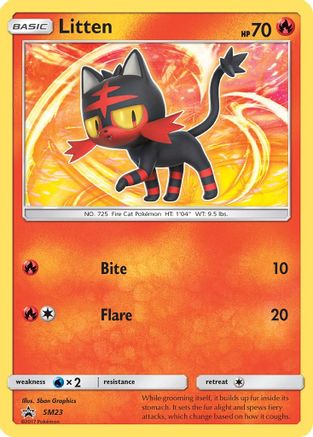 Litten (SM23/248) - SM Promos Holofoil - Promo