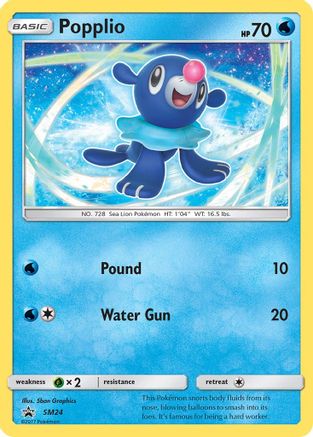 Popplio (SM24/248) - SM Promos Holofoil - Promo
