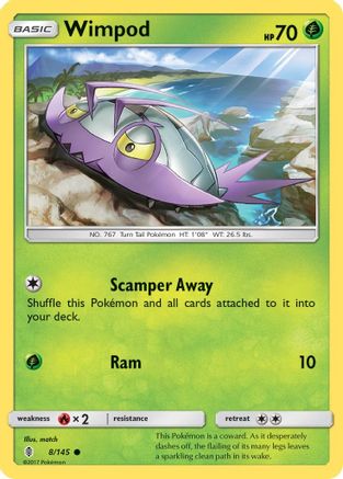 Wimpod 8/145 - Guardians Rising Reverse Holofoil