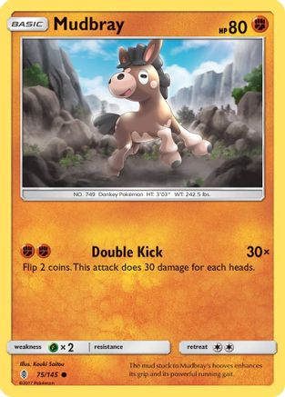 Mudbray (75/145) - SM  Guardians Rising  - Common