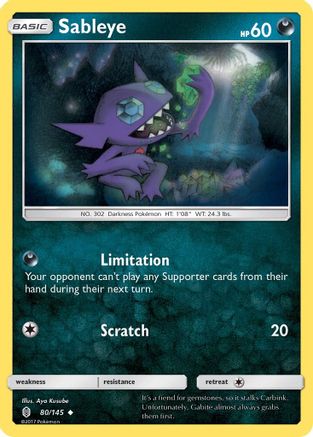 Sableye 80/145 - Guardians Rising