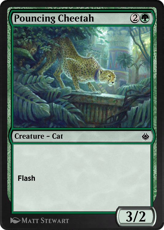 Pouncing Cheetah (AKR-207) - Amonkhet Remastered