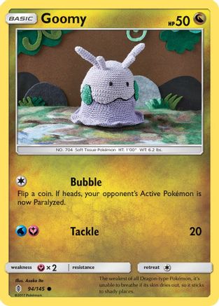 Goomy 094/145 - SM  Guardians Rising Reverse Holofoil - Common