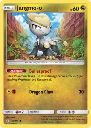 Jangmo-o (98/145) - SM  Guardians Rising Reverse Holofoil - Common