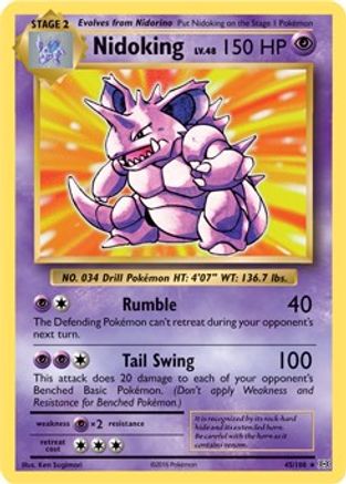 Nidoking - 45/108 (XY Evolutions) 45 - Deck Exclusives