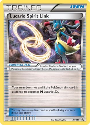 Lucario Spirit Link XY211/211 - XY Black Star Promos