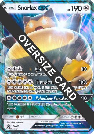 Snorlax GX - SM05 SM05 - Jumbo Cards