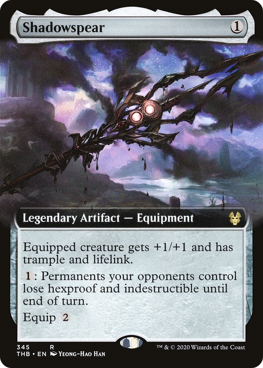 Shadowspear (THB-345) - Theros Beyond Death: (Extended Art) Foil