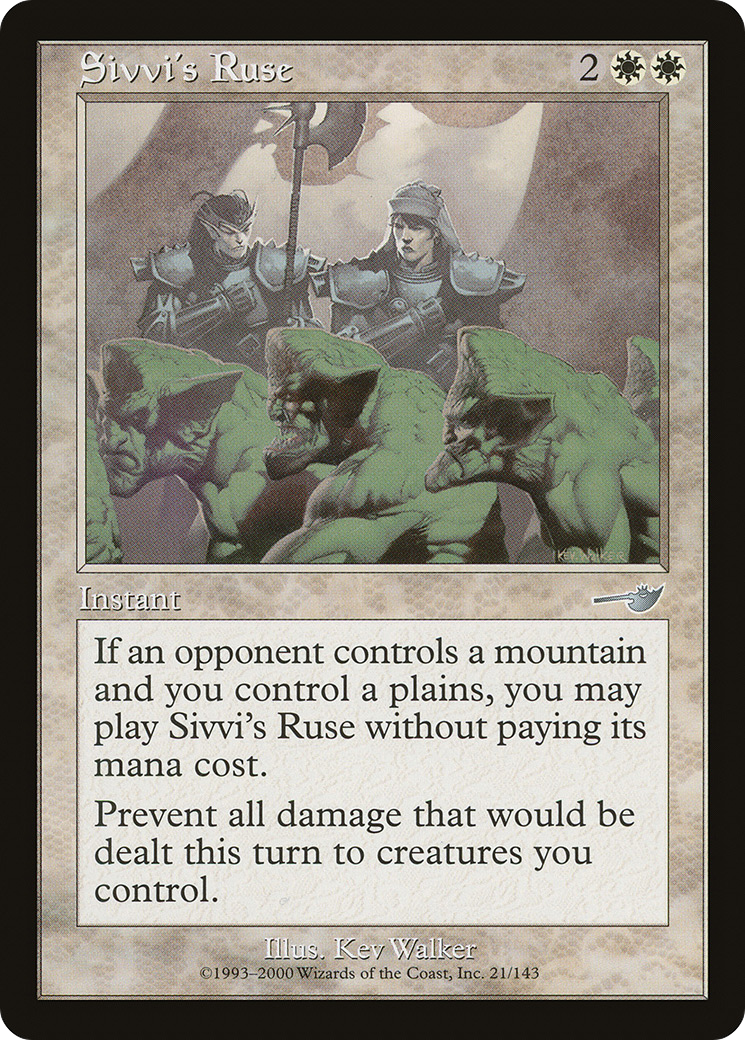 Sivvi's Ruse (NEM-021) - Nemesis Foil