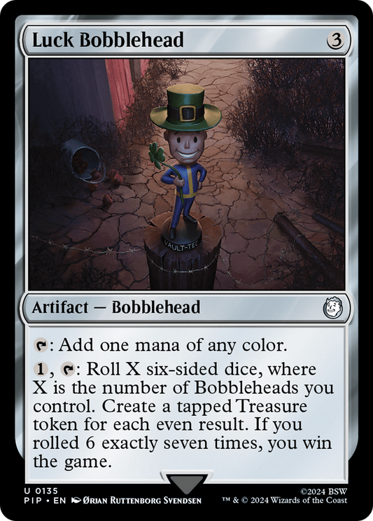 Luck Bobblehead (PIP-135) - Fallout Foil