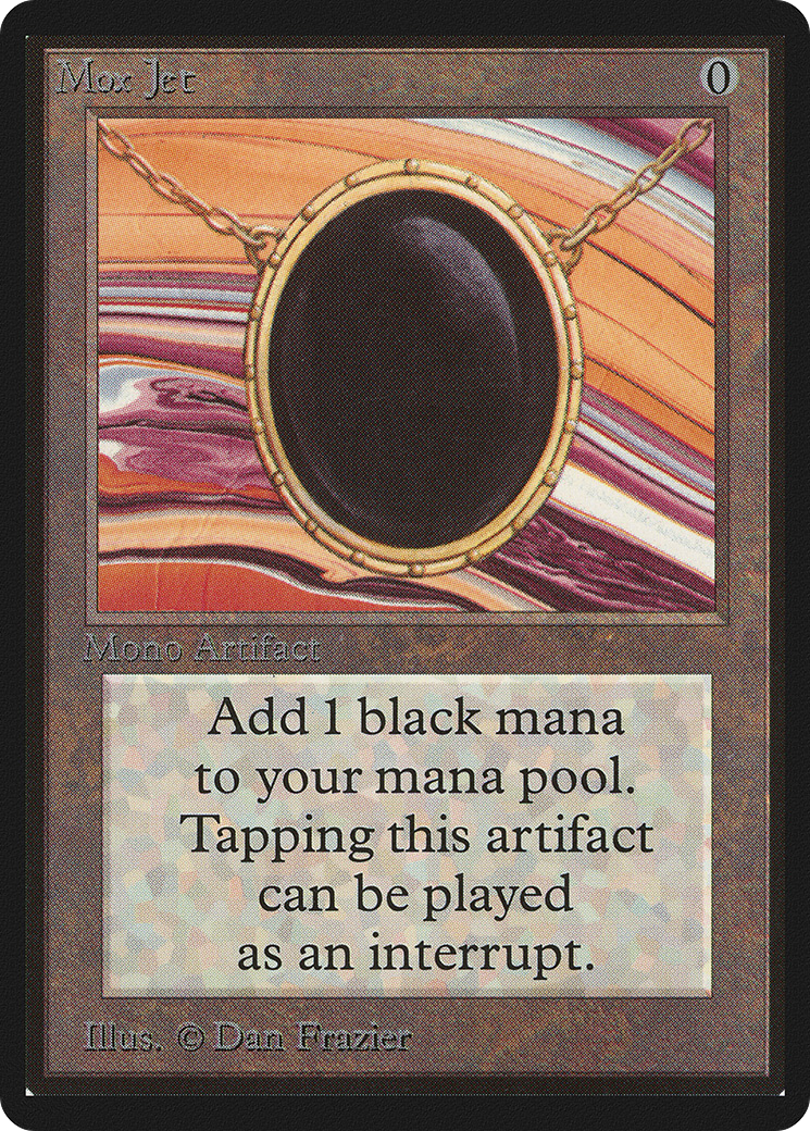 Mox Jet (LEB-263) - Limited Edition Beta