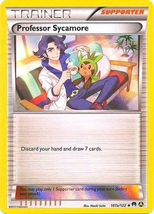 Professor Sycamore 107a/122 - BREAKpoint Holofoil