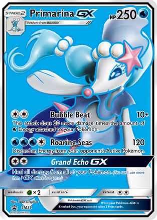 Primarina GX (SM39/248) - SM Promos Holofoil - Promo