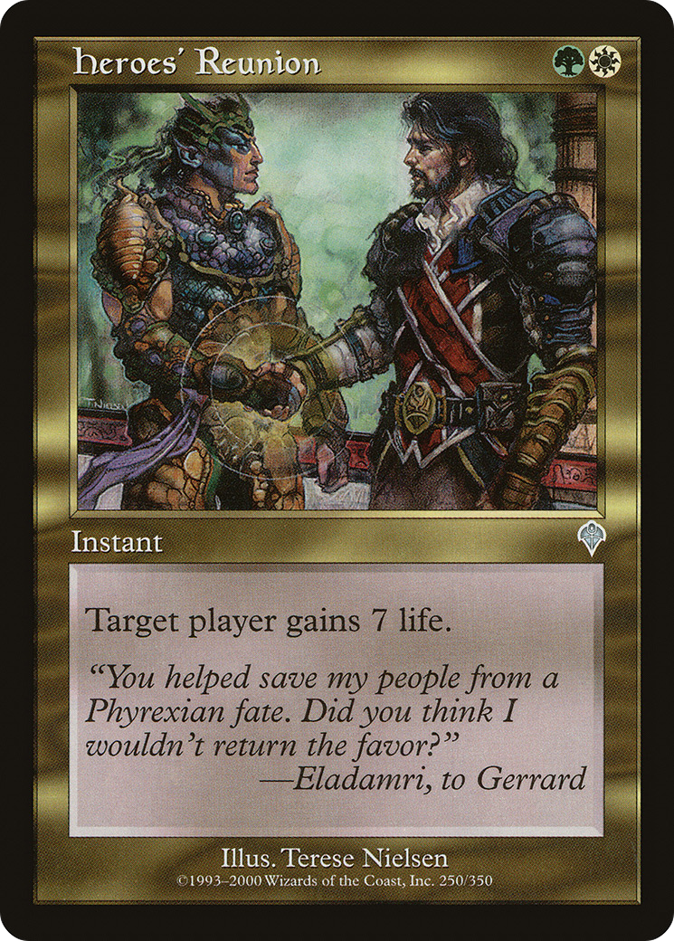 Heroes' Reunion (INV-250) - Invasion Foil