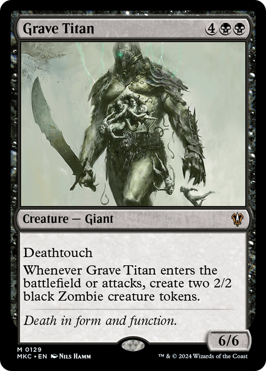 Grave Titan (MKC-129) - Murders at Karlov Manor Commander