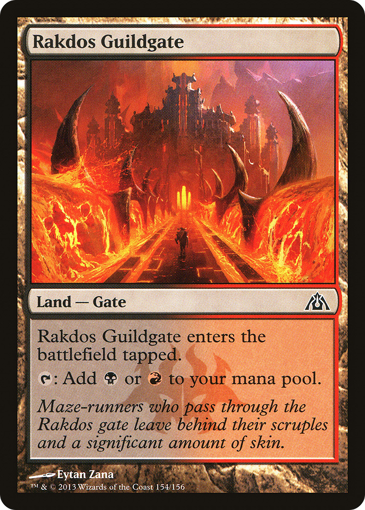 Rakdos Guildgate (DGM-154) - Dragon's Maze