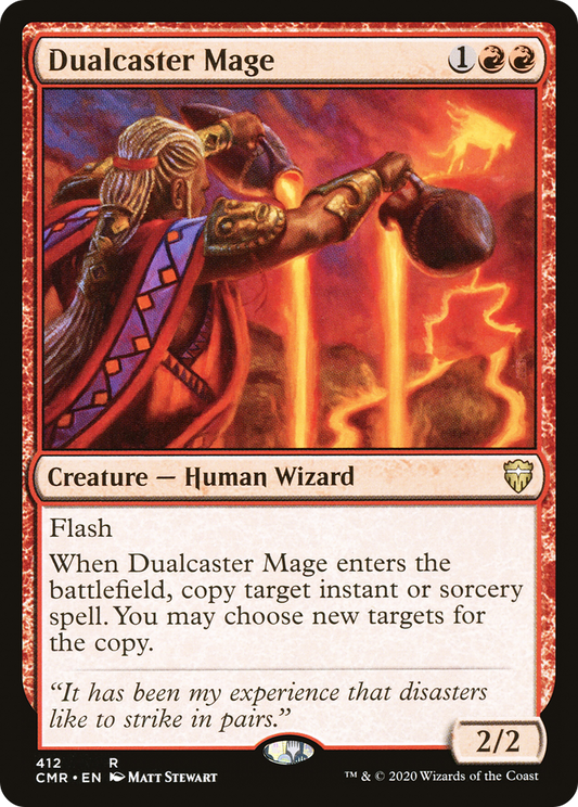 Dualcaster Mage (CMR-412) - Commander Legends