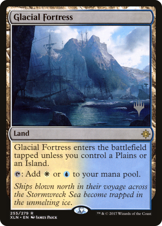 Glacial Fortress (PXLN-255P) - Ixalan Promos Foil