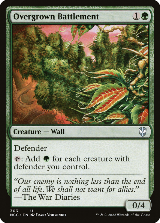 Overgrown Battlement (NCC-303) - New Capenna Commander