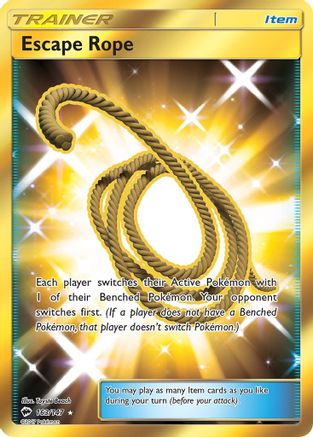 Escape Rope 163/147 - Burning Shadows Holofoil