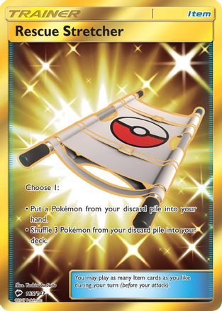 Rescue Stretcher (Secret) (165/147) - SM  Burning Shadows Holofoil - Secret Rare