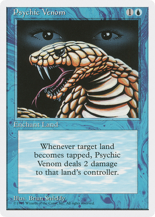 Psychic Venom (4ED-) - Fourth Edition