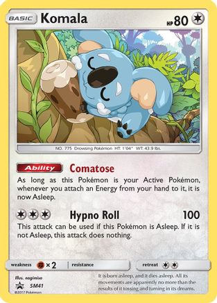 Komala (SM41/248) - SM Promos Holofoil - Promo